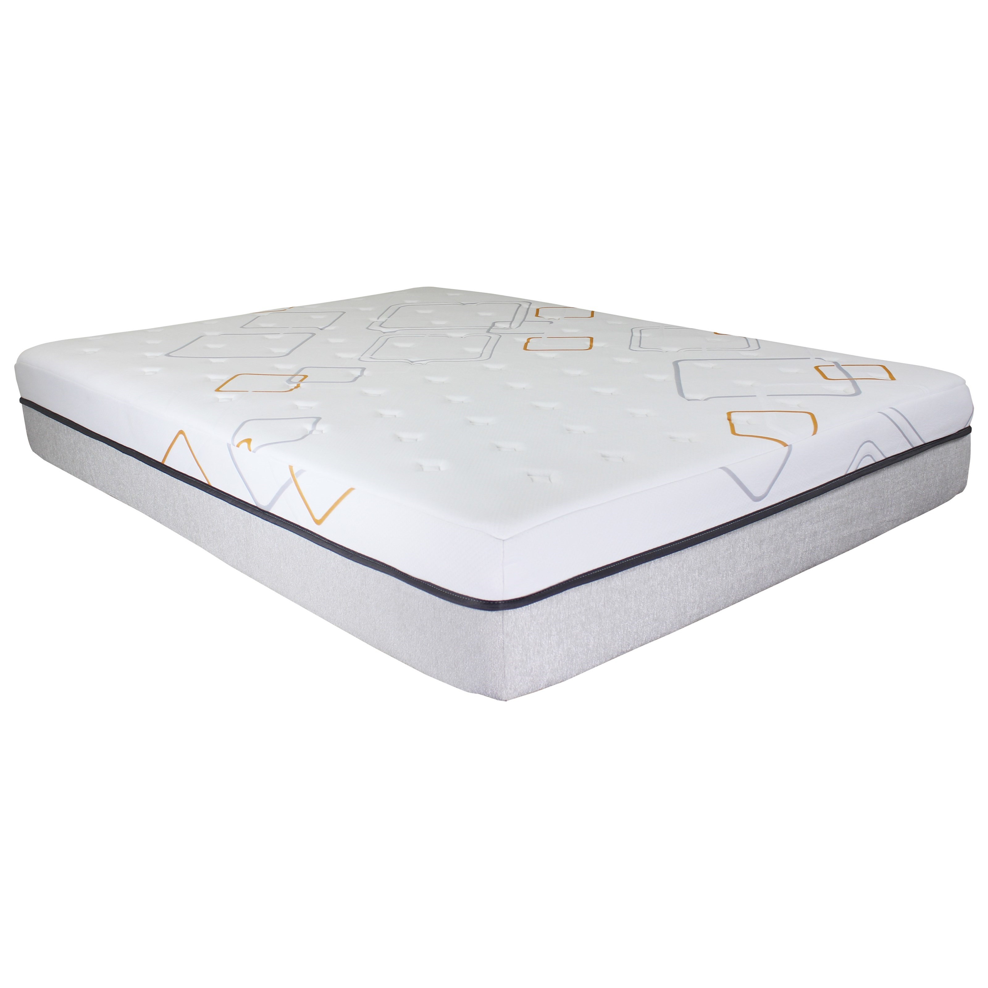 BedTech Felicity 12 Twin Extra Long 12" Hybrid Mattress and Wireless